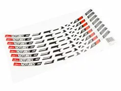 Notubes Set D'Autocollants Pour Roues ZTR Flow EX Modèles 2015-2016