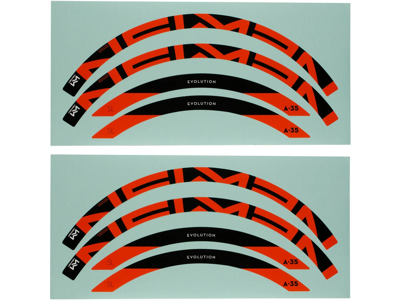 Newmen Kit D'Autocollants Pour Jantes A.35 1 Newmen Kit D'Autocollants Pour Jantes A.35
