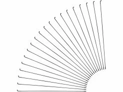 Sapim Rayons D-Light J-Bend + Écrous - 20 Pièces 15 Sapim Rayons D-Light J-Bend + Écrous - 20 Pièces -Roues 28" Soldes 357575