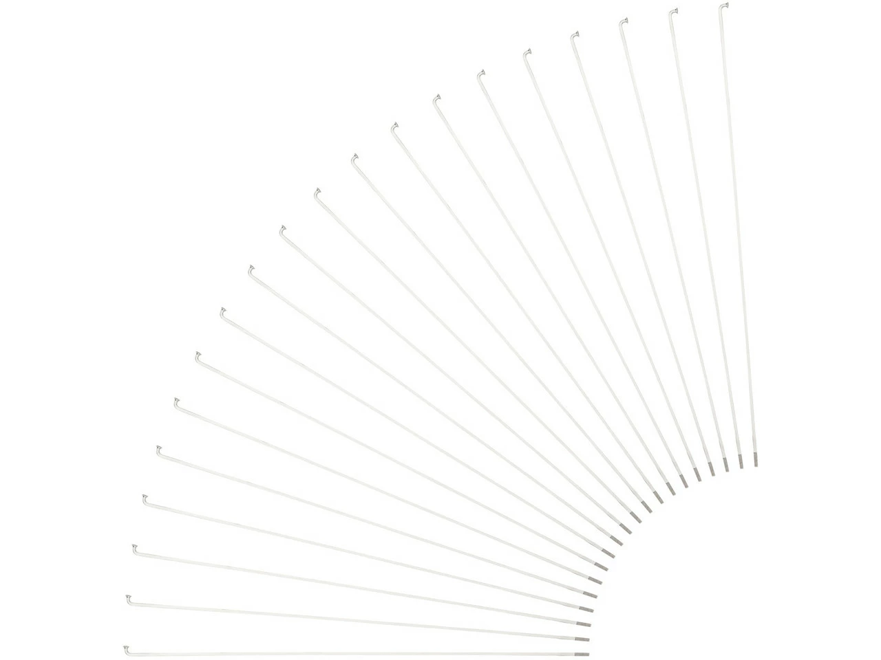 Sapim Rayons Race J-Bend + Écrous - 20 Pièces 6 Sapim Rayons Race J-Bend + Écrous - 20 Pièces – Image 6