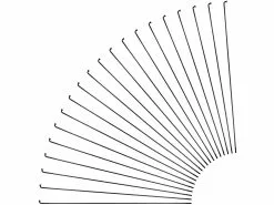 Sapim Rayons Race J-Bend Pour Rohloff + Écrous - 20 Pièces