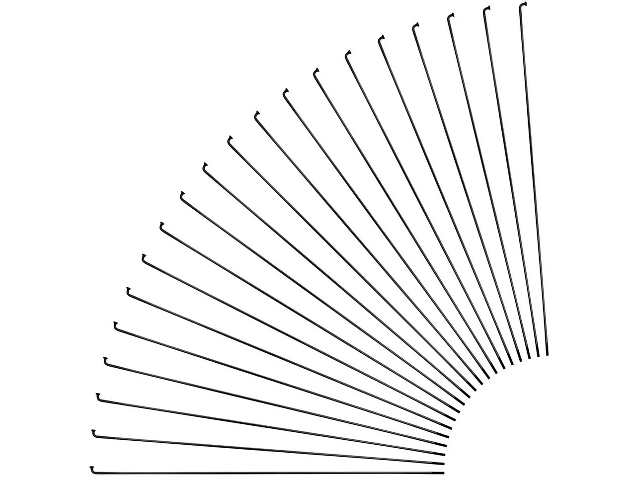 Sapim Rayons Race J-Bend Pour Rohloff + Écrous - 20 Pièces 1 Sapim Rayons Race J-Bend Pour Rohloff + Écrous - 20 Pièces