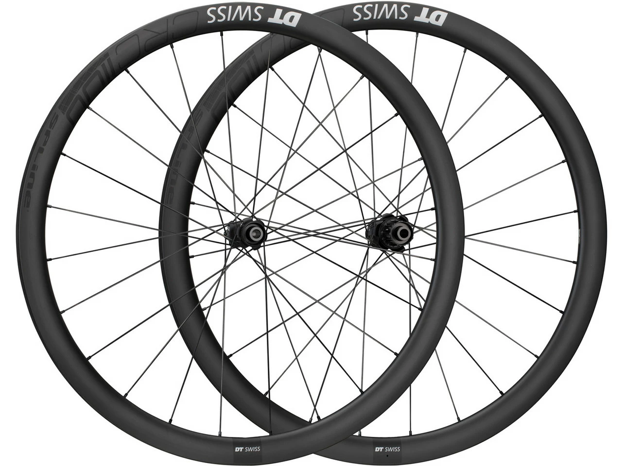 Dt-swiss Set De Roues En Carbone CRC 1100 SPLINE 38 Disc CL 28" Tubular 1 Dt-swiss Set De Roues En Carbone CRC 1100 SPLINE 38 Disc CL 28" Tubular