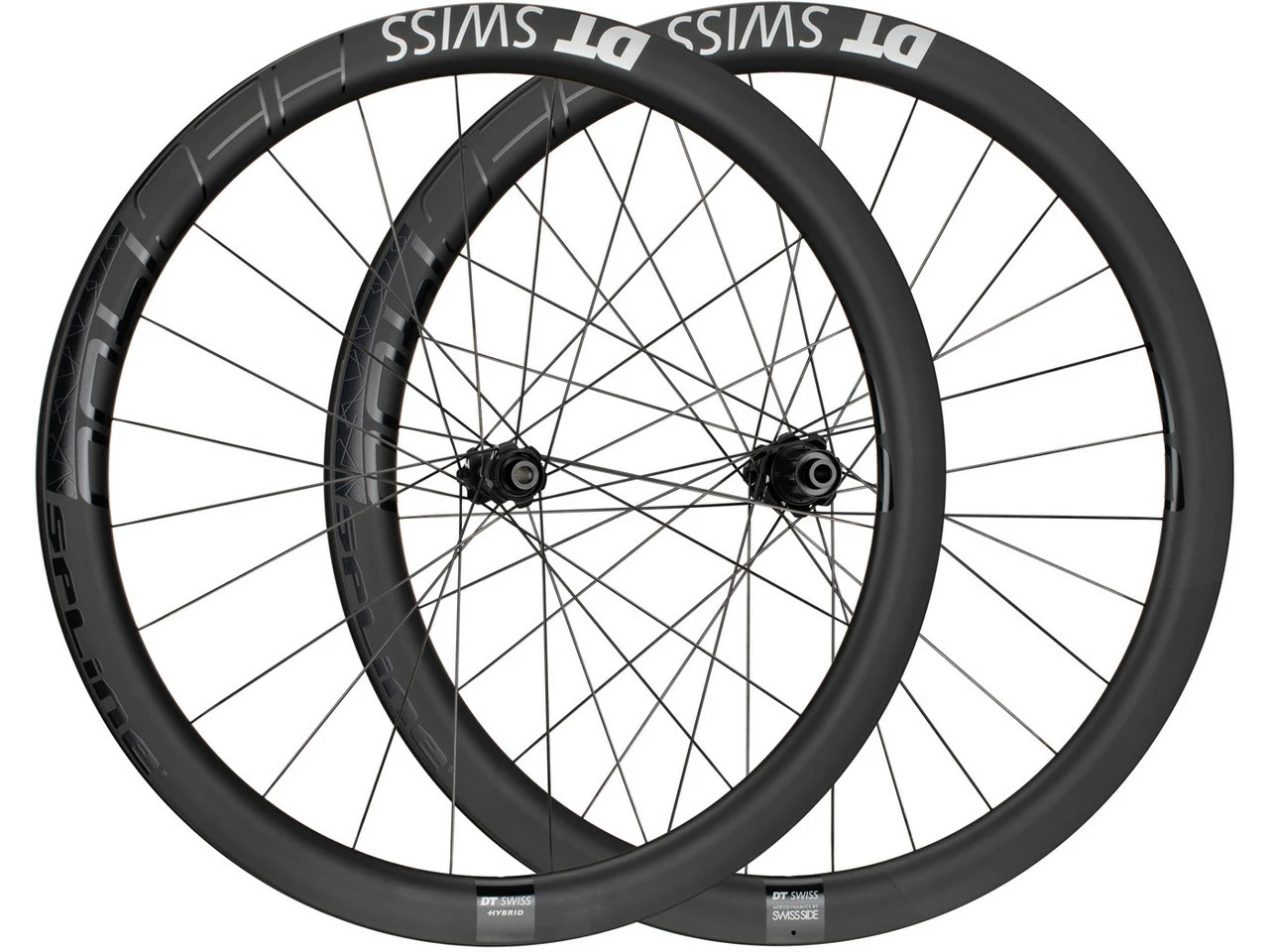 Dt-swiss Set De Roues En Carbone HEC 1400 SPLINE 47 Disc Center Lock Hybrid 28" 1 Dt-swiss Set De Roues En Carbone HEC 1400 SPLINE 47 Disc Center Lock Hybrid 28"