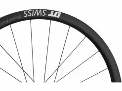 Dt-swiss Set De Roues En Carbone PRC 1400 SPLINE 35 Disc Center Lock 28" -Roues 28" Soldes 437113